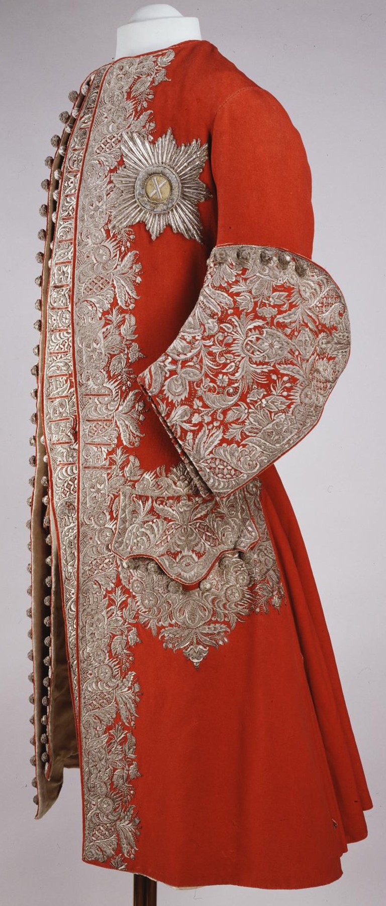 Peter II embroidered breast star of St. Andrew  order.jpg