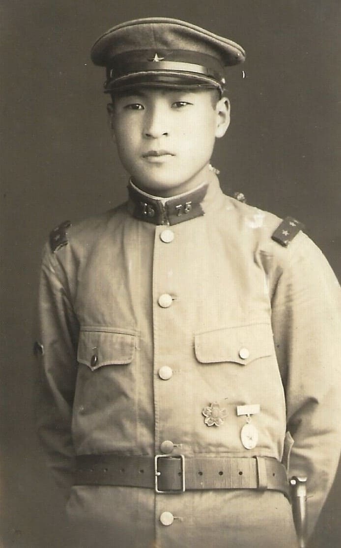 Photo of Japanese Soldier with Army Maneuvers Badge.jpeg