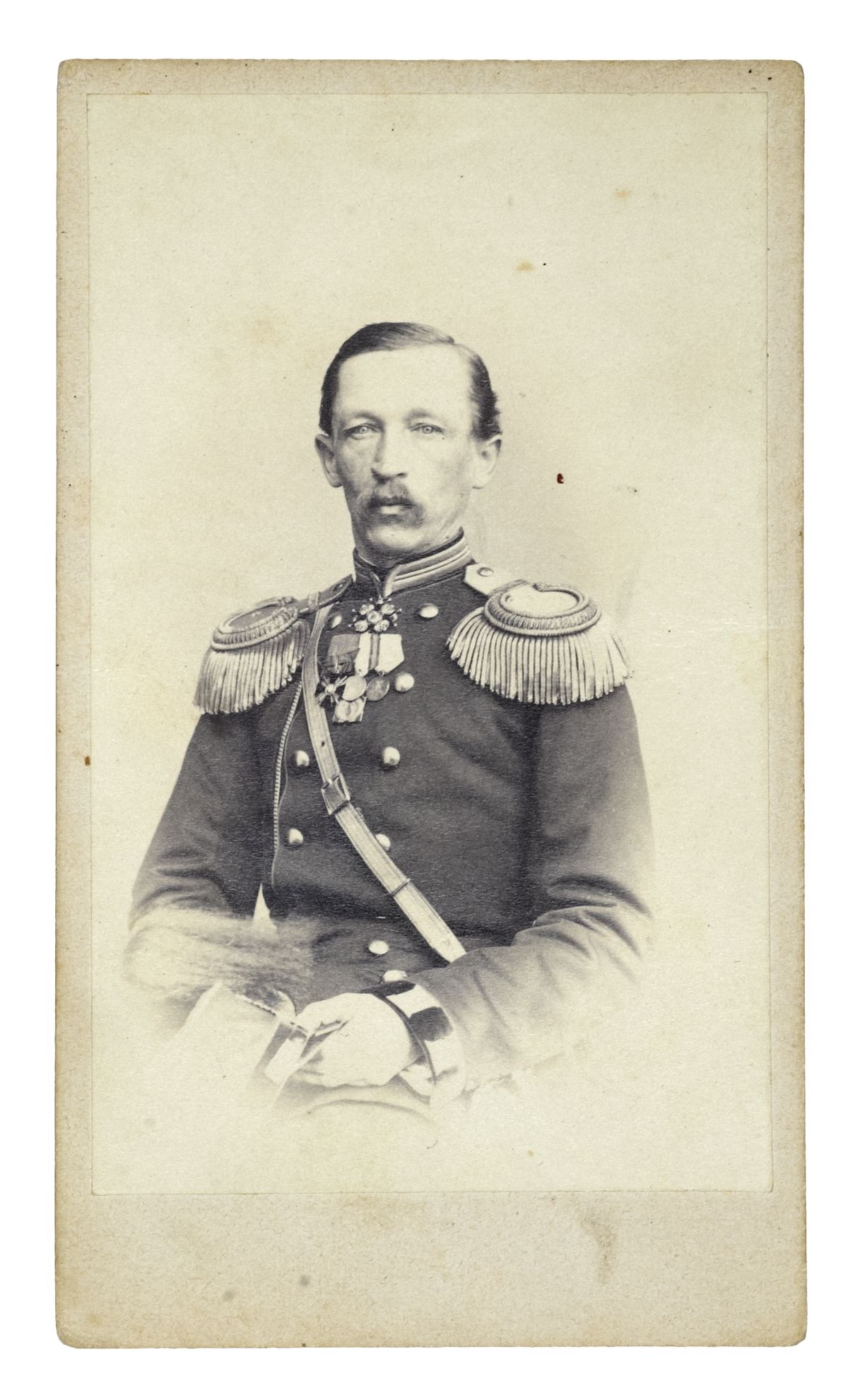 Photo of Lieutenant Colonel of Artillery Alexander Alexandrovich Strigolev.jpg