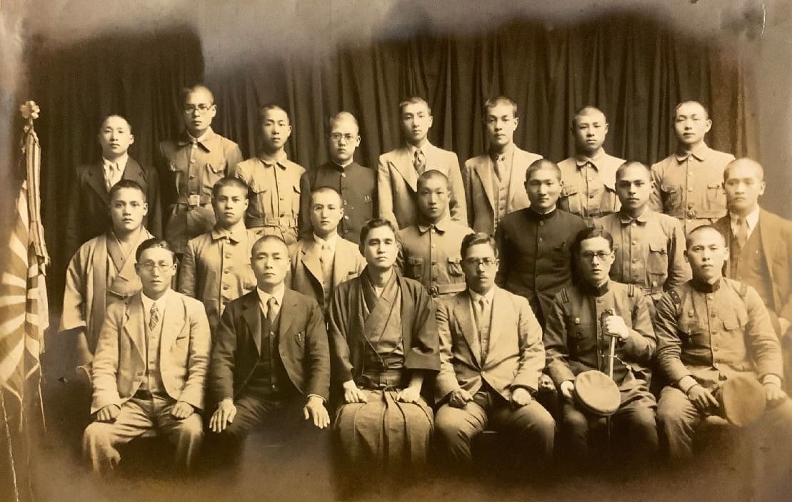 Photo with Badges of Imperial  Military Reservist Association.jpg