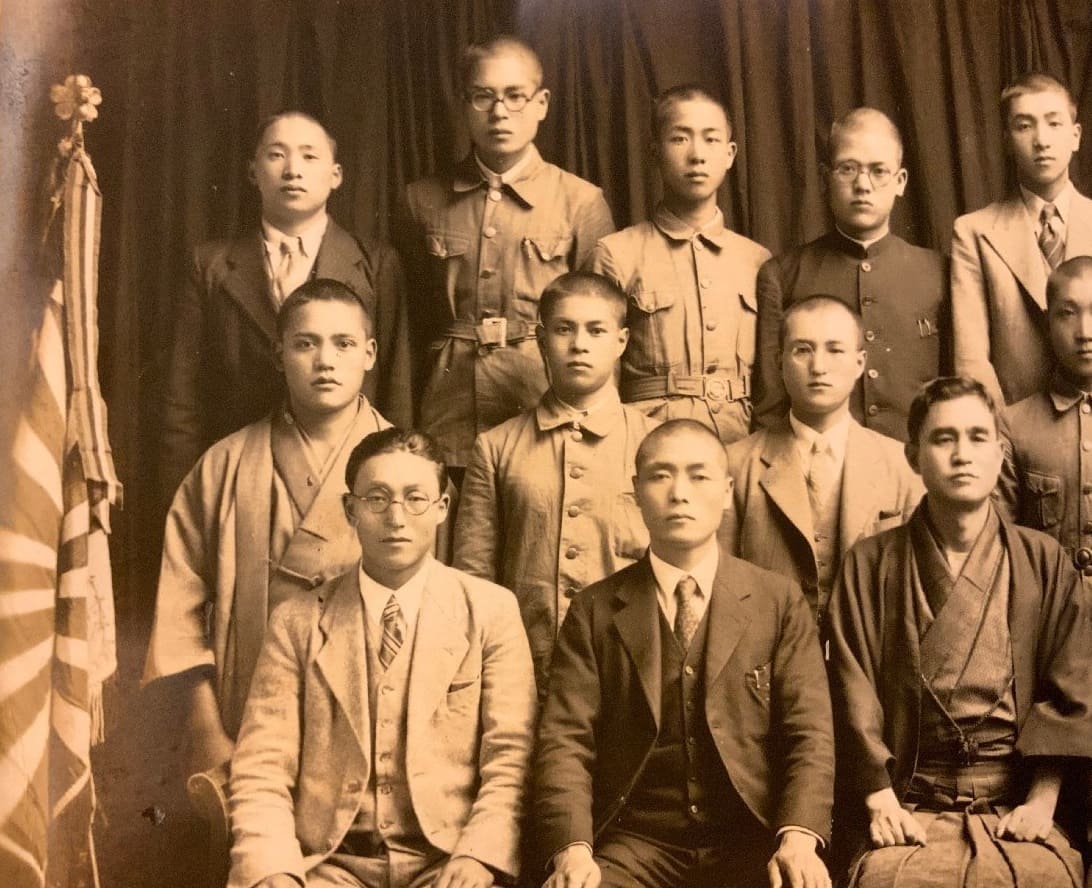 Photo with Badges of  Imperial Military Reservist Association.jpg