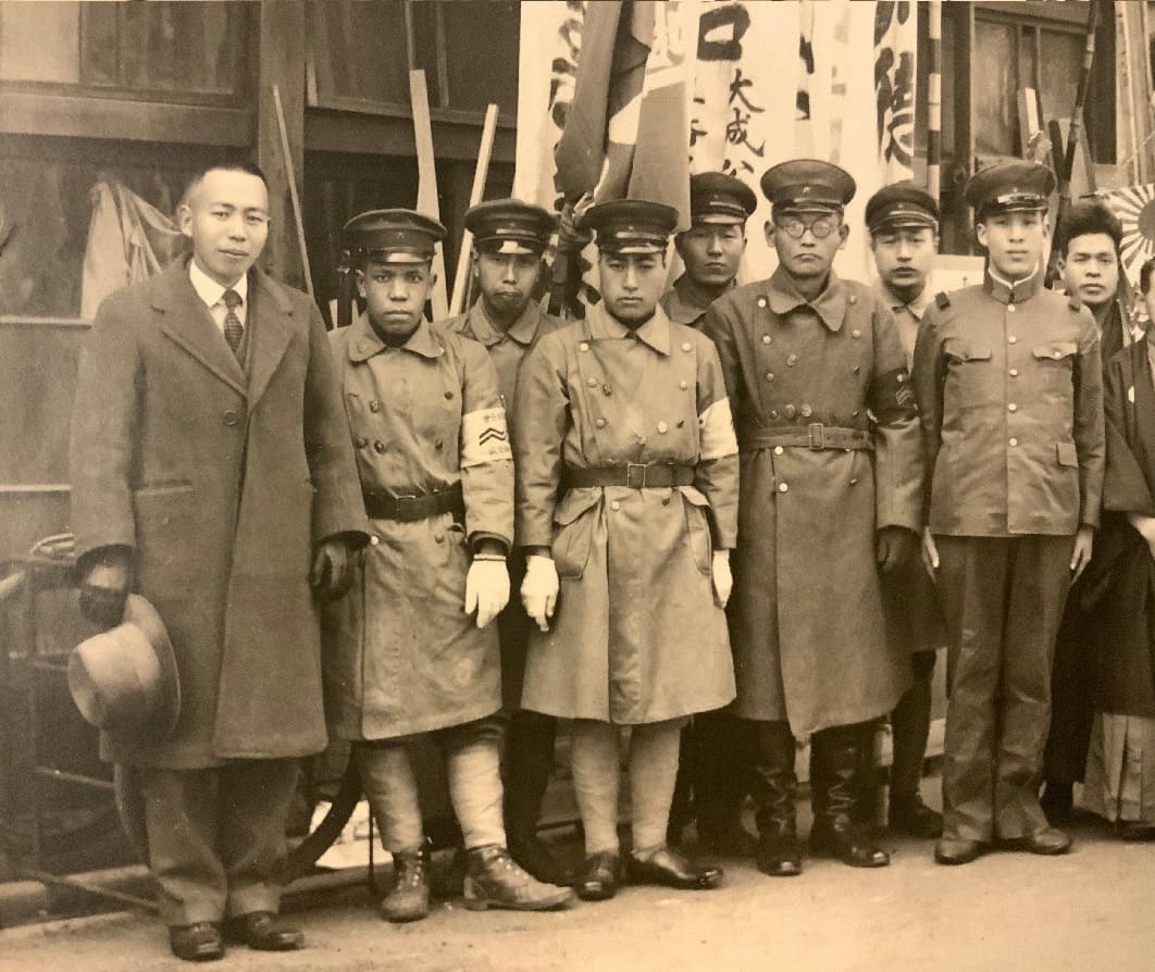 Photo  with  Japanese Imperial Reservist Badge.jpg