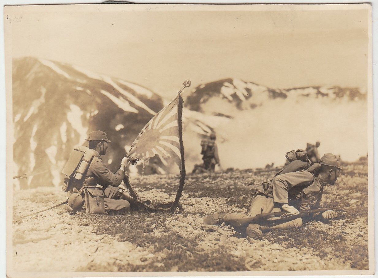 Photos with Regimental Flags.jpg