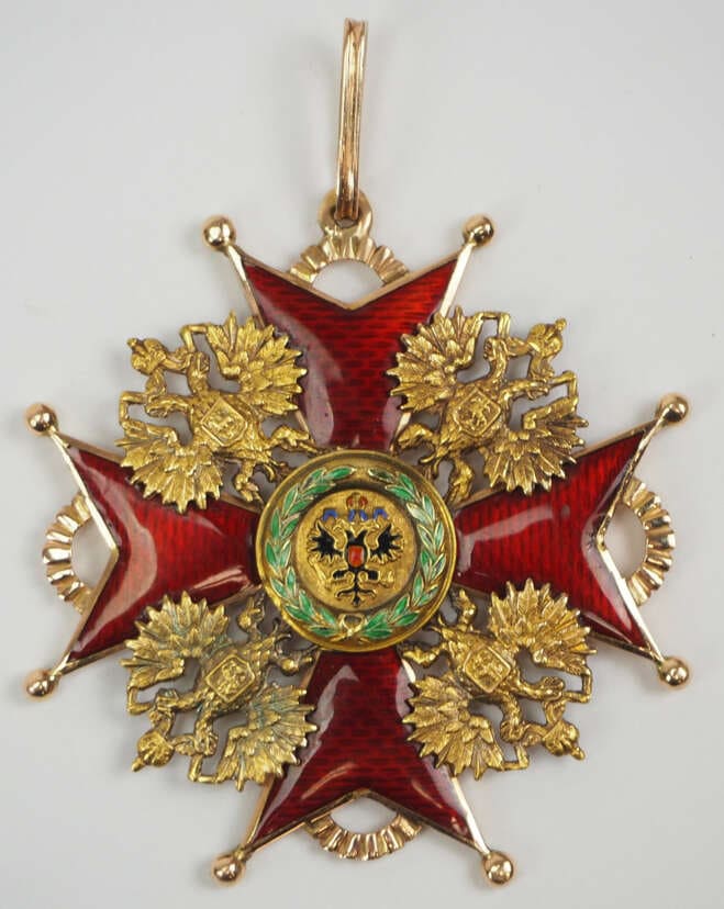 Поддельный орден Святого Станислава 1-й степени для нехристиан.jpg
