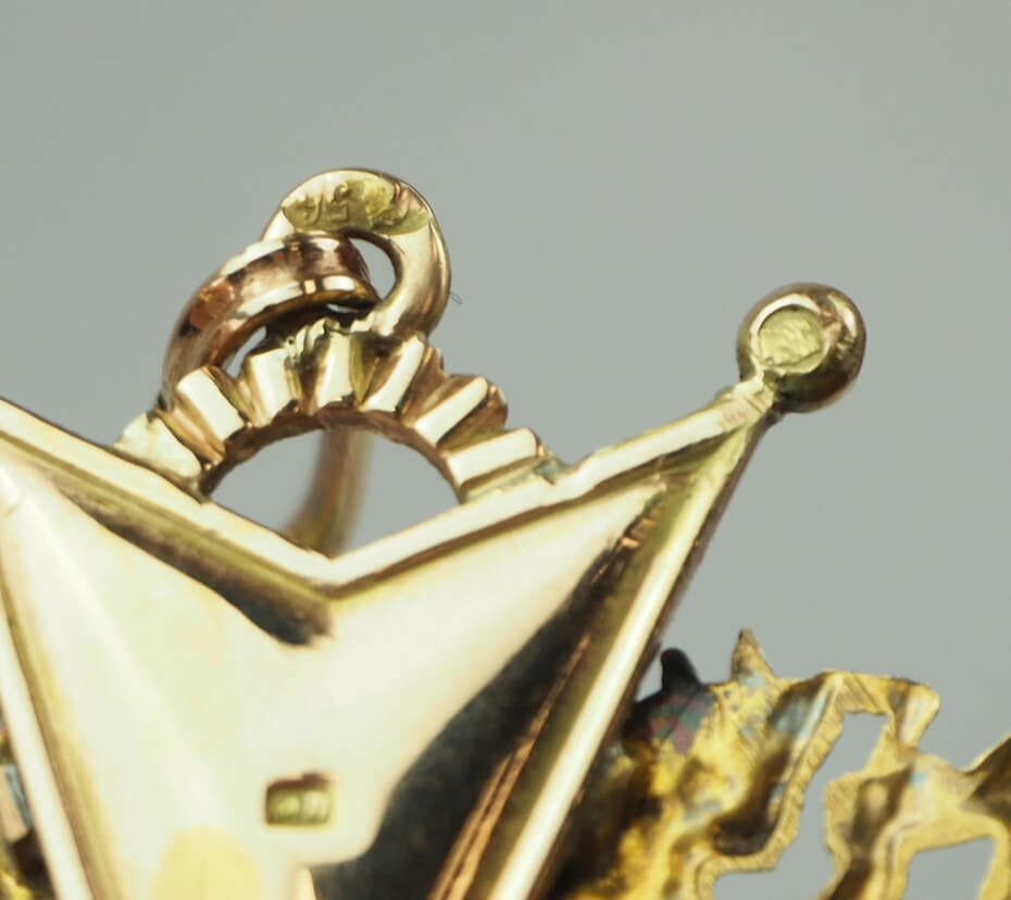 Поддельный орден  Святого Станислава 1-й степени для нехристиан.jpg