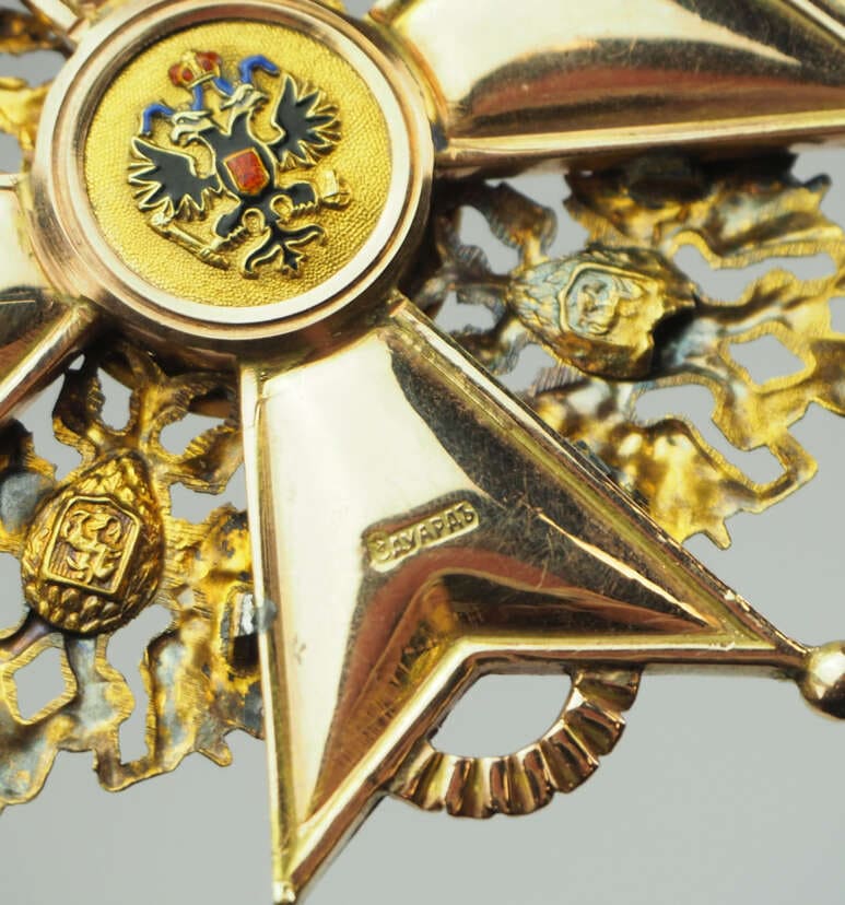 Поддельный орден Святого Станислава 1-й степени для  нехристиан.jpg
