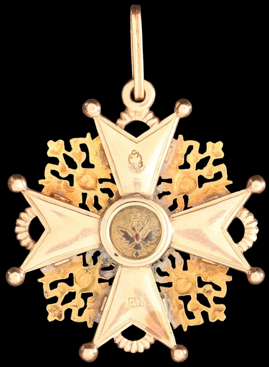 Поддельный знак ордена  Святого Станислава III степени для нехристиан.jpg