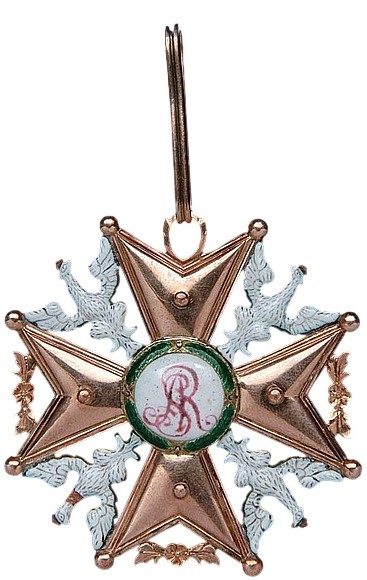 Polish Order of St. Stanislaus, Sash Badge.jpg