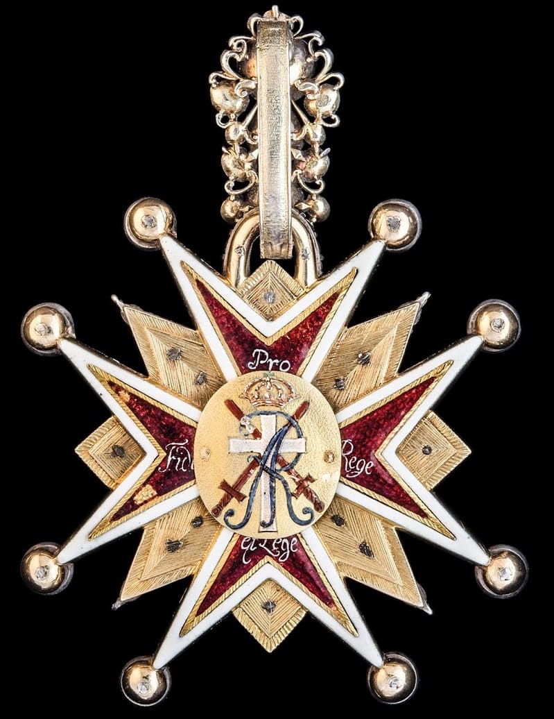 Polish Order of the White Eagle with Diamonds and Rubies Medals of Asia
