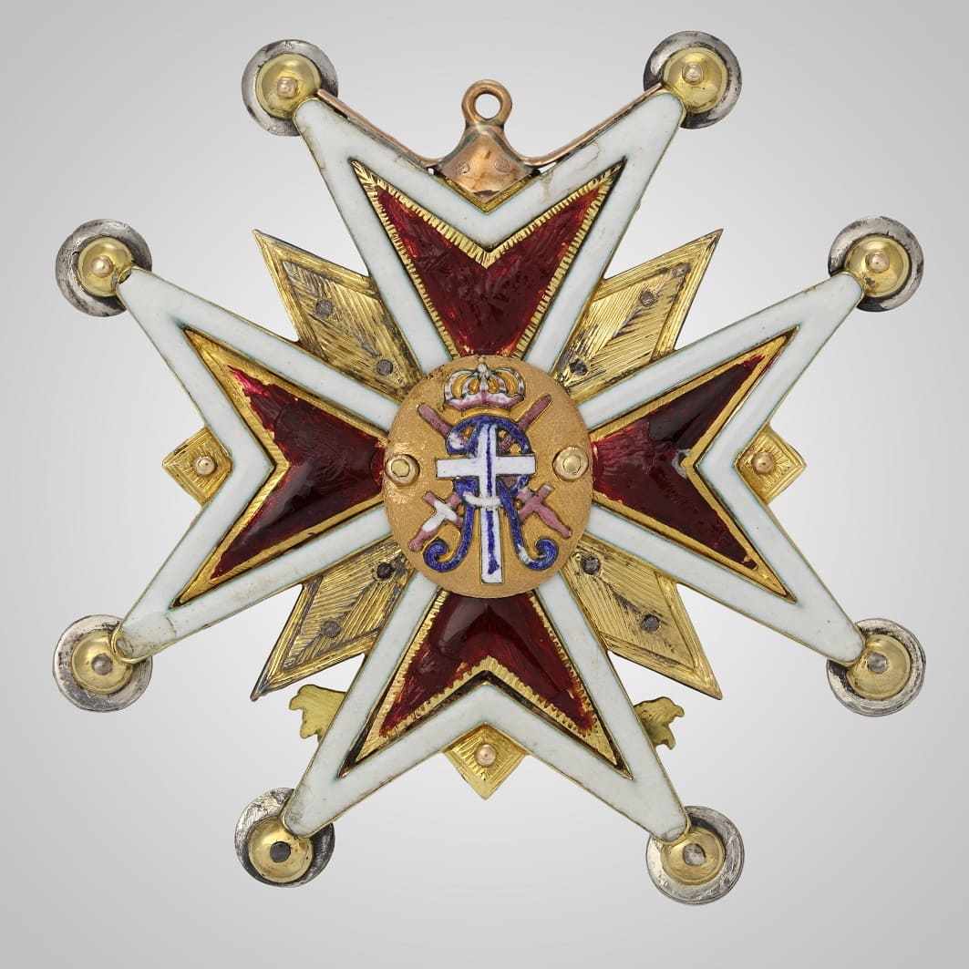 Polish Order of White Eagle from the collection of Wawel Royal Castle.jpg