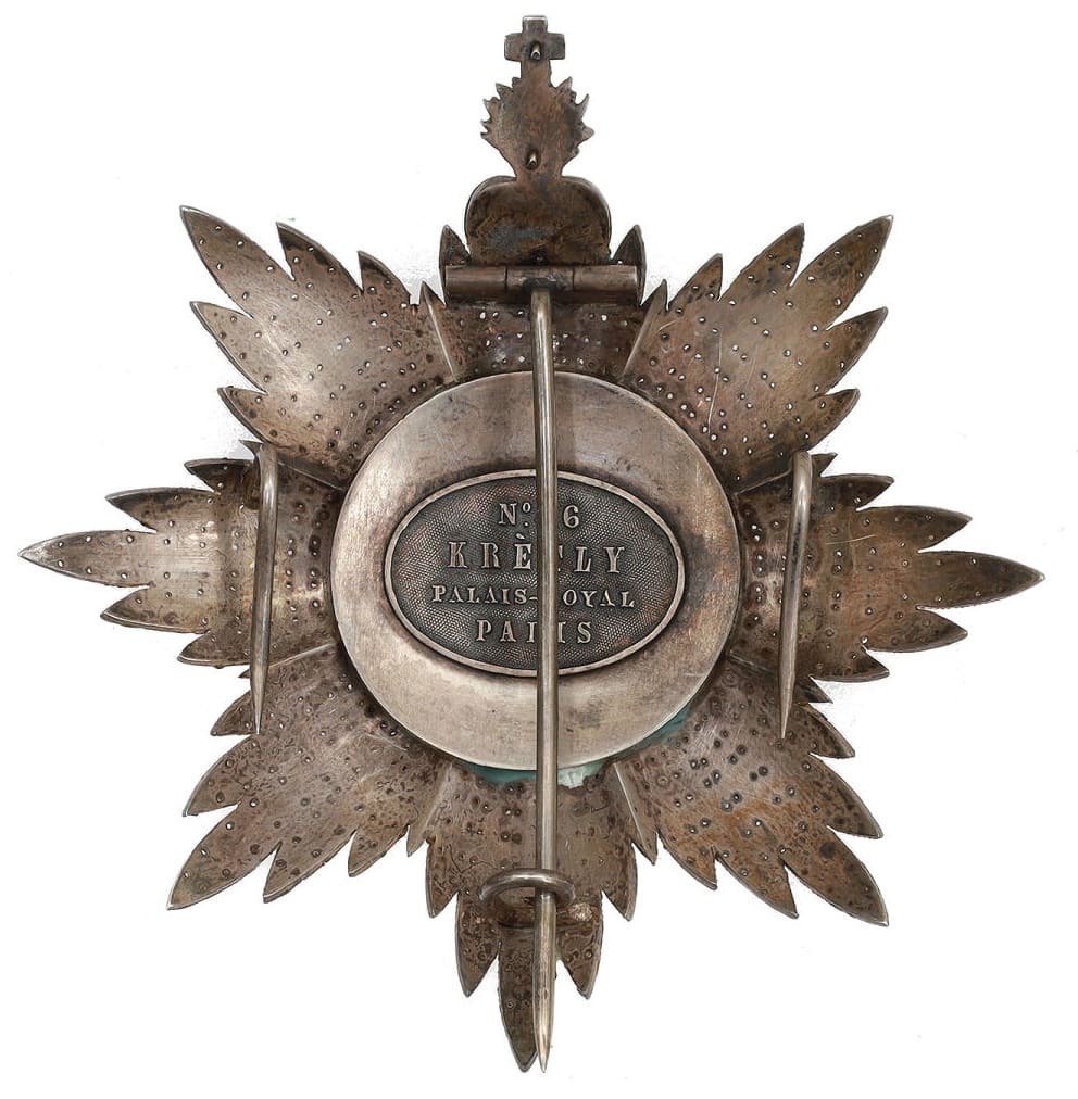 Portuguese Military Order of Christ, breast star  by Kretly of Paris.jpg