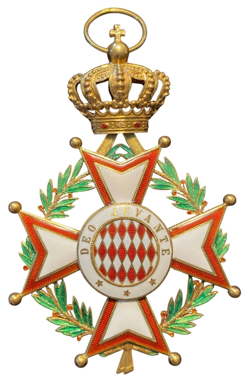 Principauté de Monaco  Ordre de Saint-Charles, Halley.jpg