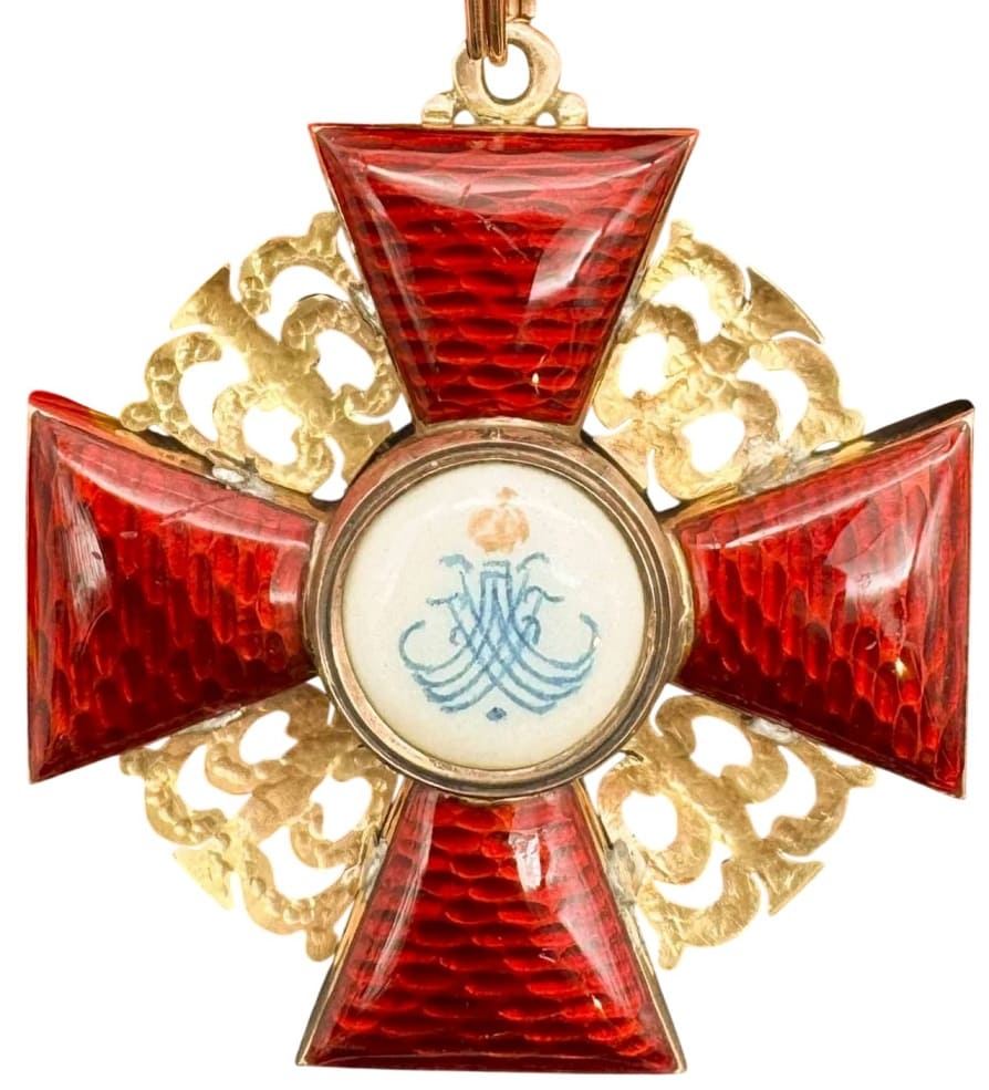Privately-comissioned 1st  class cross of Saint Anna order.jpg