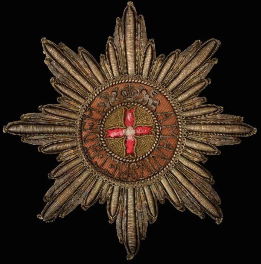 Privately Commissioned Embroidered Order  of Saint Anna Breast Star.jpg
