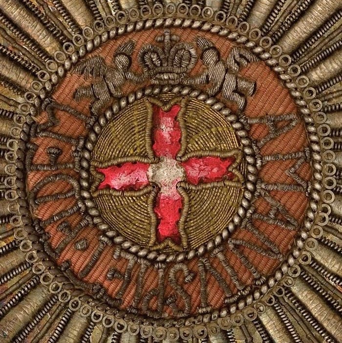Privately Commissioned Embroidered  Order of Saint Anna Breast Star.jpg
