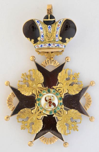 Privately Commissioned Order of Saint Stanislaus with Imperial Crown.jpg