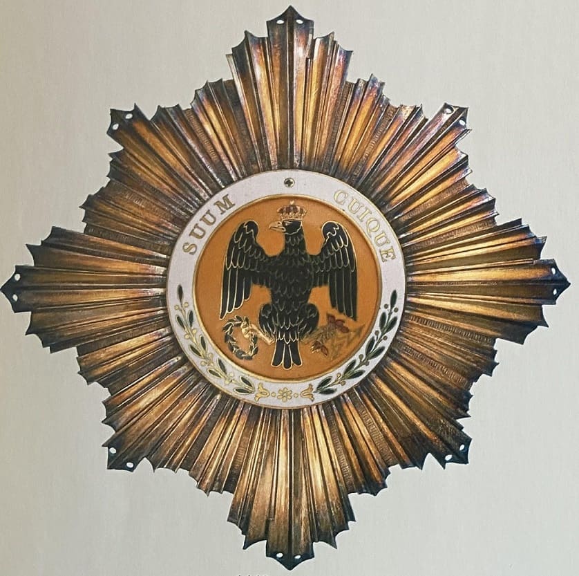 Prussian Order of Black Eagle breast star of Jean-Jacques-Régis de Cambacérès.jpg