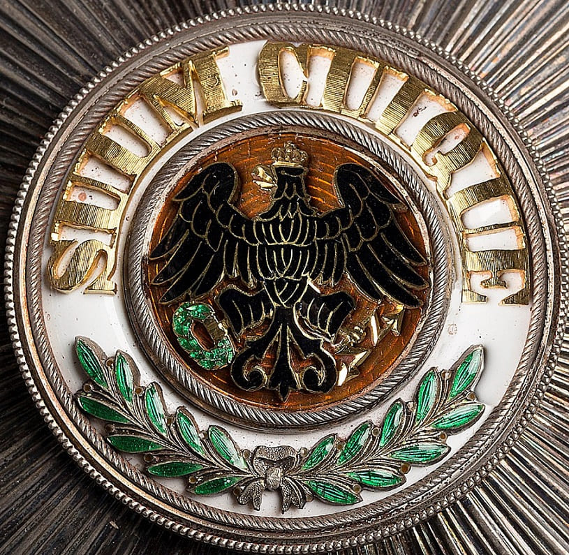 Prussian Order of the Black Eagle of Prince Eugen, Duke of Närke