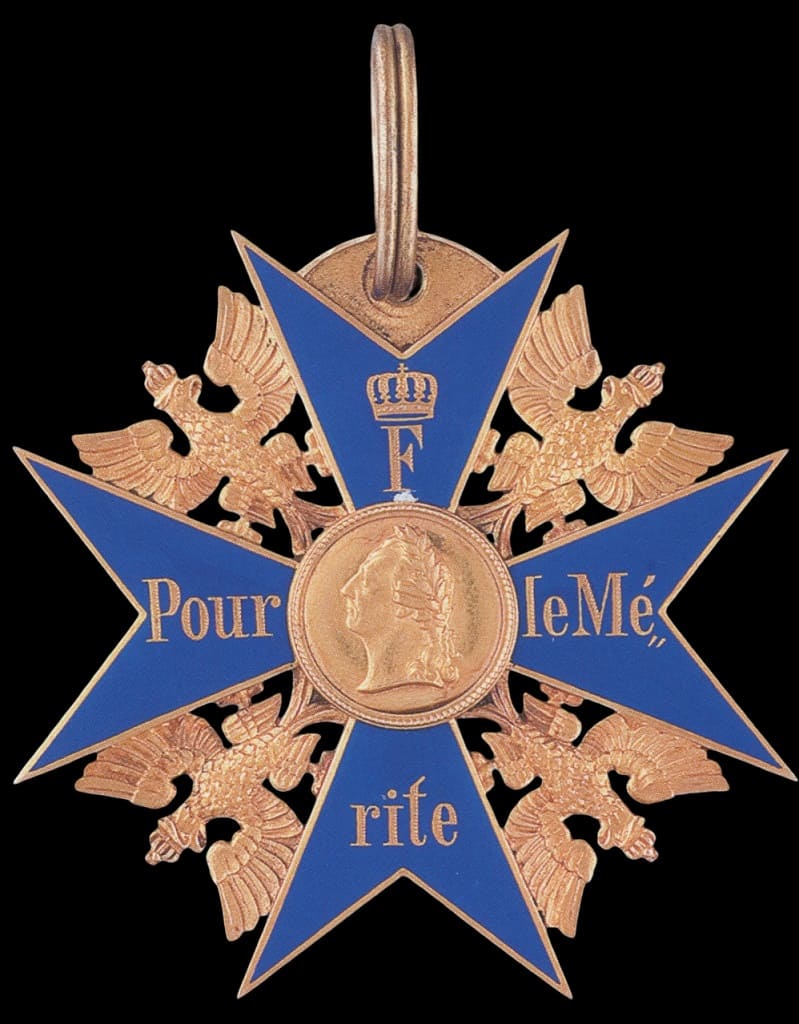 Prussian Order Pour le Mérite of Helmuth von Moltke the Elder.jpg