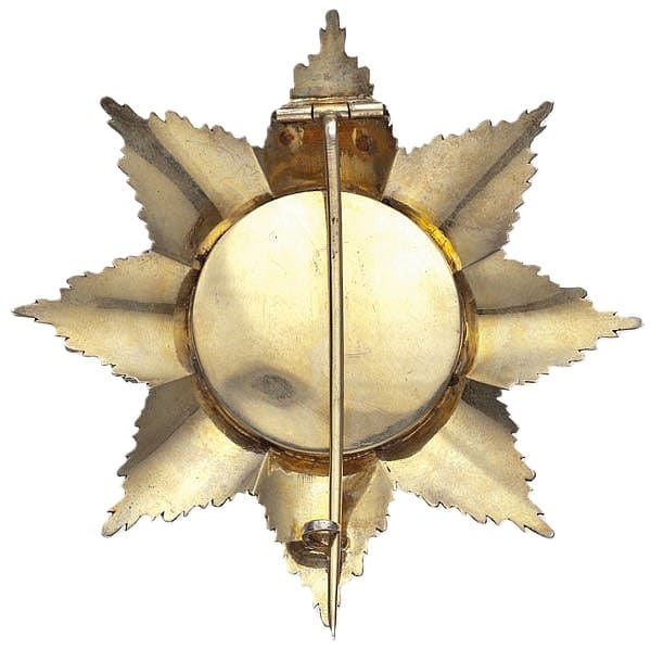 Prussian Red Eagle Order  breast star made by Louis Legorju, Kassel.jpg