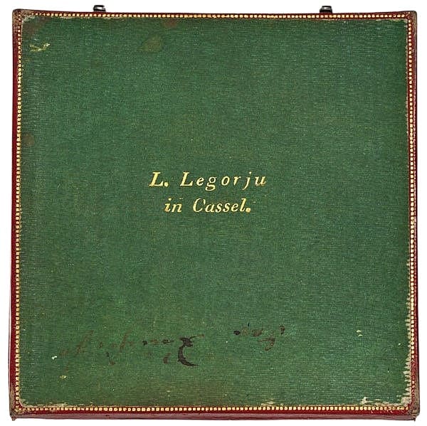 Prussian Red Eagle Order breast star made by  Louis Legorju, Kassel.jpg