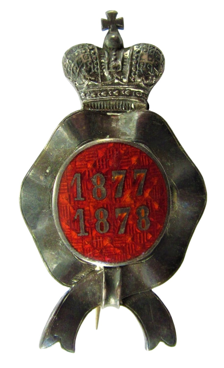 Red Cross Badge  for the Russo-Turkish War of 1877-1878 for Non-Christians made by Ivan Osipov.jpg