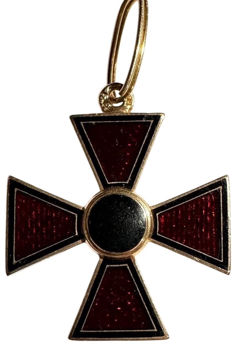 Reduced 4th class Order of Saint  Vladimir made in 1847.jpg