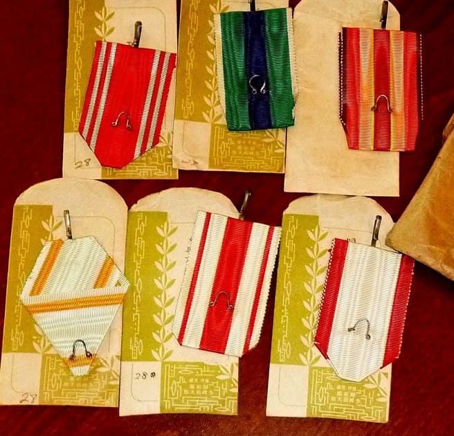 Replacement Ribbons of Japanese Orders and Medals.jpg