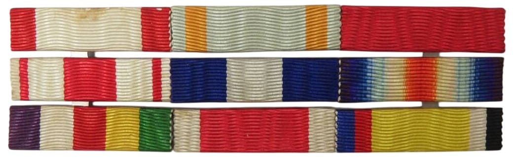 Ribbon bar with Korean 1907 Northwest Inspection Tour of the Emperor.jpg
