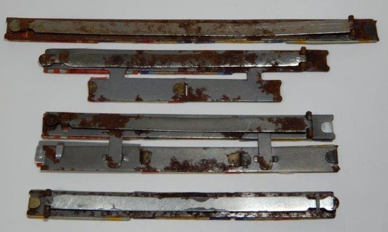 Ribbon  bars that belonged to the veteran of the battle of Khalkhin Gol.jpg