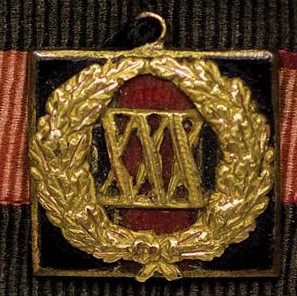 Ribbon  with  four tailcoat awards.jpg Ribbon  with  four tailcoat awards.jpg