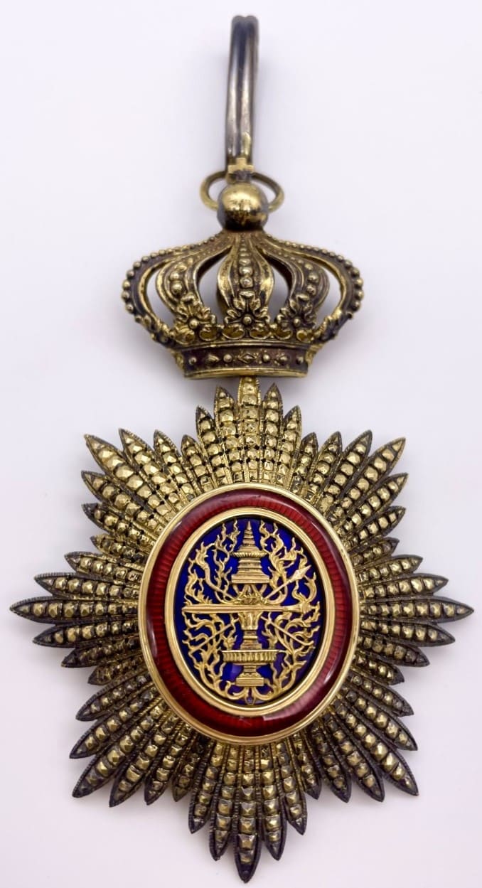 Royal Order of Cambodia  made by Kretly, Paris.jpg