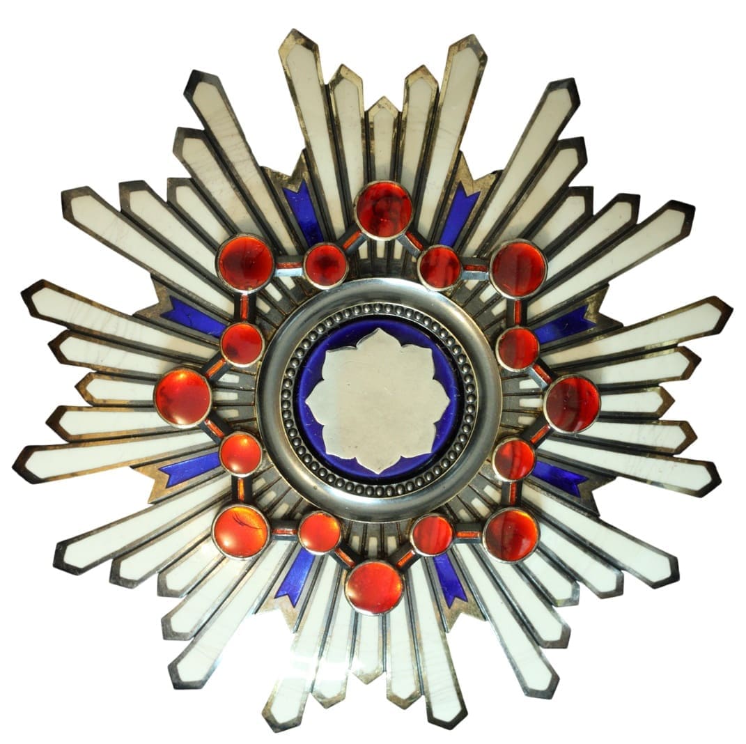 Sacred Treasure Order breast star with mark  幣.jpg