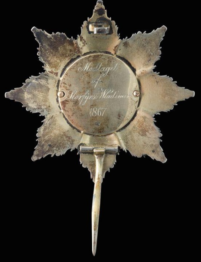 Saint Andrew  Order Breast Star made by Karl Shubert KS workshop.jpg