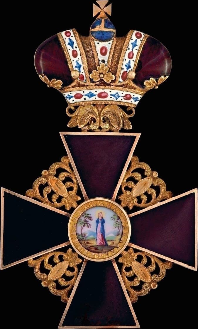 Saint Anna Order 2nd class with Imperial Crown made by Karl Shubert.jpg