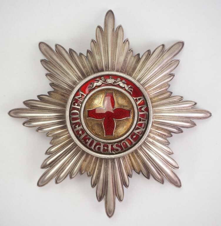 Saint Anna Order breast star made by Rothe, Wien.jpg