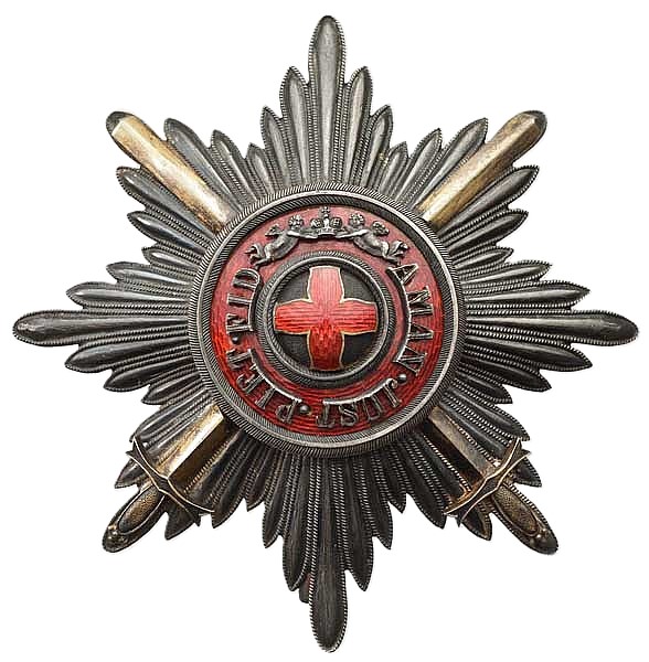 Saint Anna order with Swords breast star ВД.jpg
