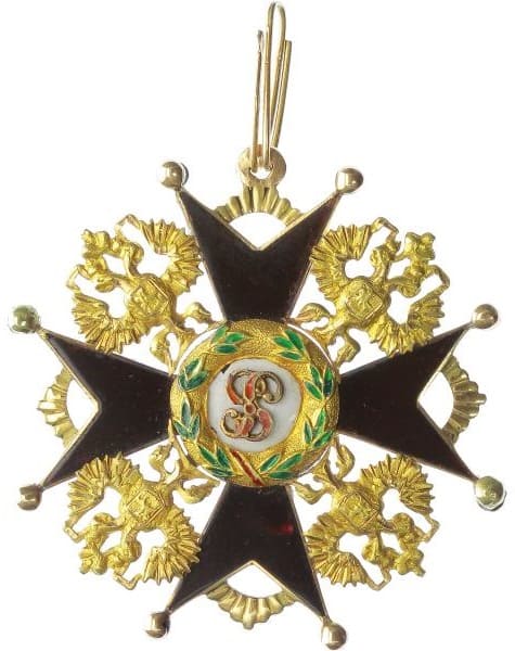 Saint Stanislaus order with a flat black enamel.jpg