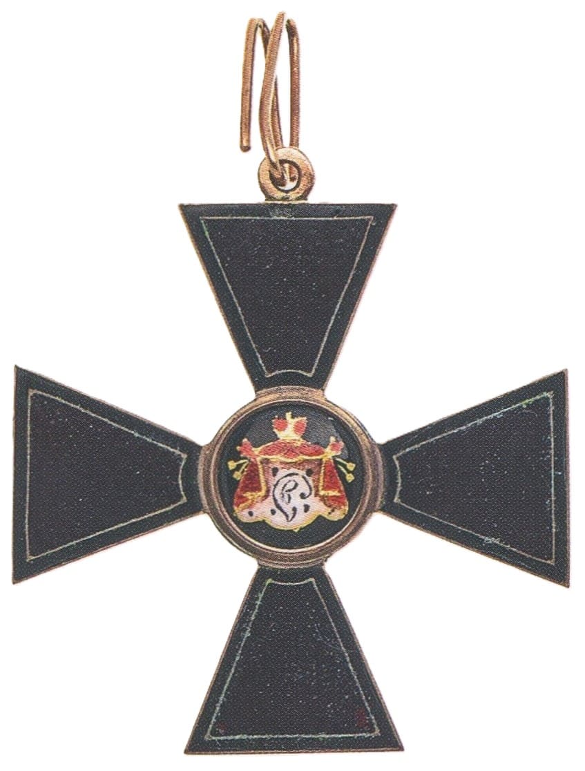 Saint  Vladimir order cross  with dark flat black enamel AW.jpg
