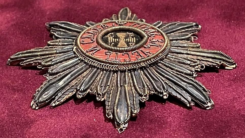 Saint  Vladimir order embroidered breast star.jpg