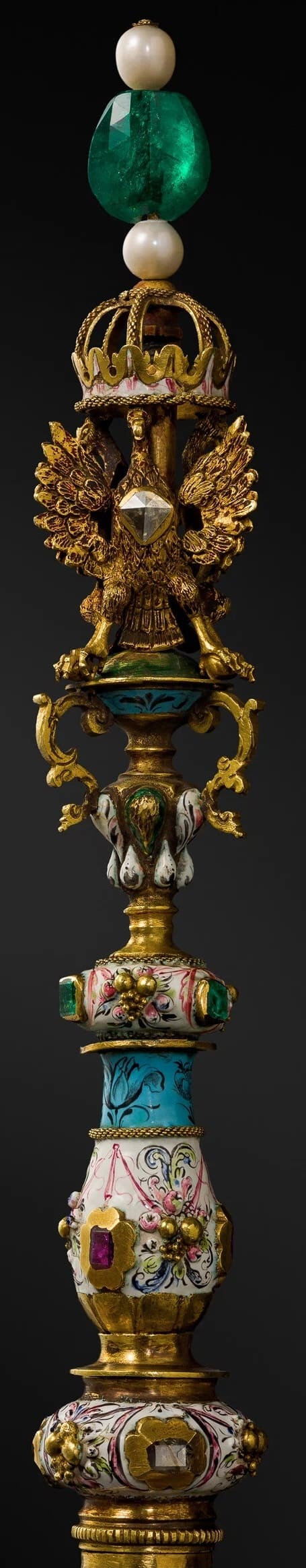 Scepter of Tsar Peter Alekseevich (Peter the Great).jpg Scepter of Tsar Peter Alekseevich (Peter the Great).jpg