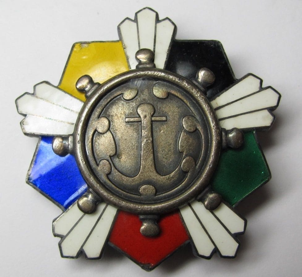 Seaman's Service Badge type 1940 from the Ministry of Communications.jpg