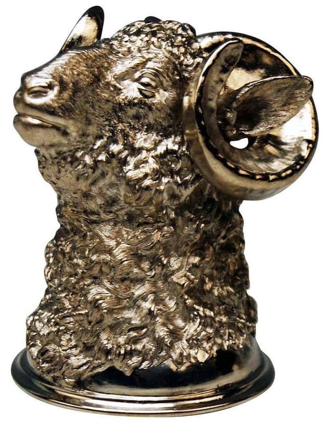 Silver Russian  Stirrup Cup Ram's Head.jpg