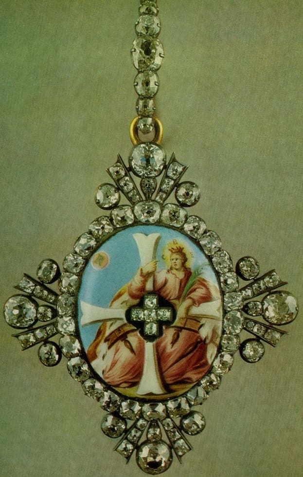 Small Cross of the Order of Saint Catherine from the collection of Russian Diamond Fund.jpg