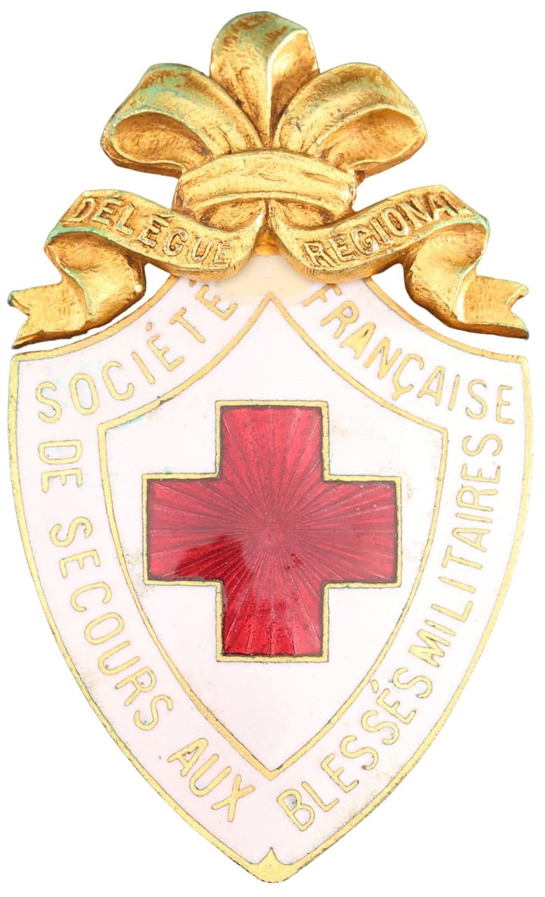 Société de Secours aux Blessés Militaires Délégués Régionaux Badge.jpg
