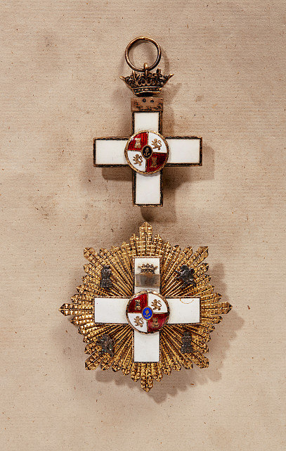 Spanish Order of Military Merit awarded to Keitel.jpg