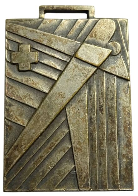 Special Tokyo First Army Hospital Watch Fob Badge.jpg