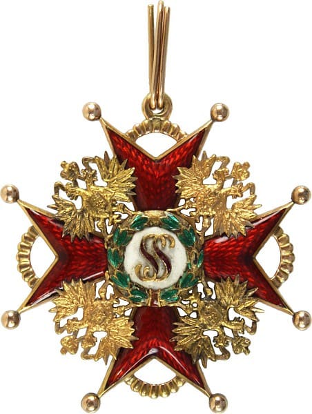 St. Stanislaus-Orden, Kreuz  2. Klasse ДО.jpg