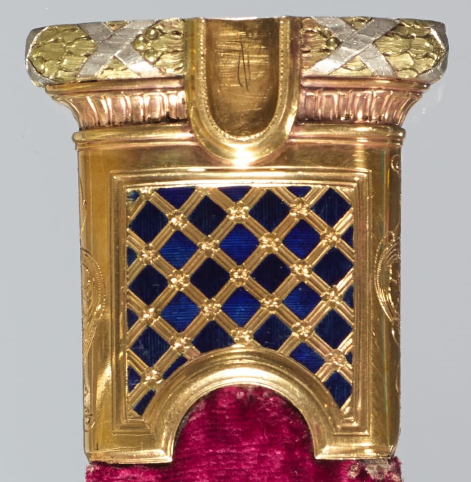 Stanisław  August's  Sword scabbard.jpg