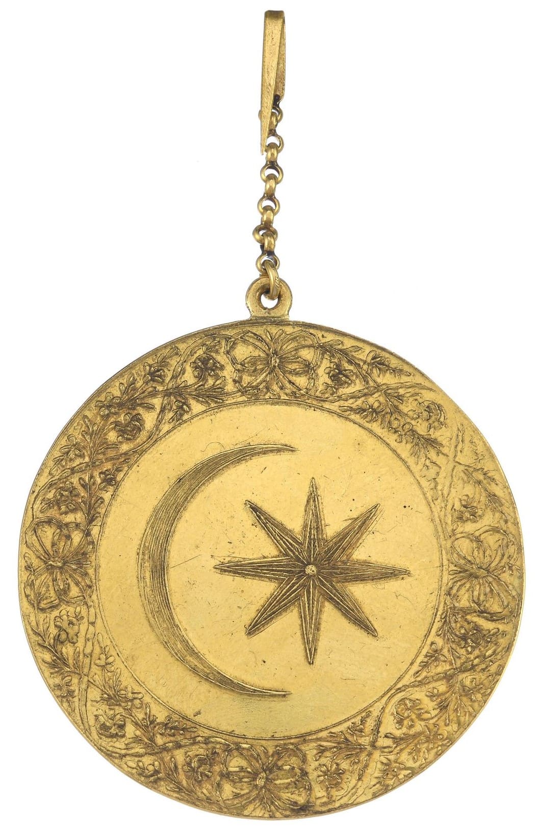 Sultan's Medal for Egypt in gold.jpg